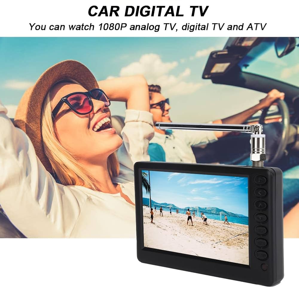 Amazon.com: 5'' Portable Mini Digital TV, 1080P 2 in 1 with